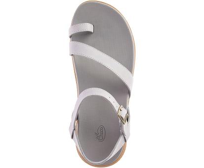 Sandalias Chaco Mujer Tulip Blancas España QIVY83247